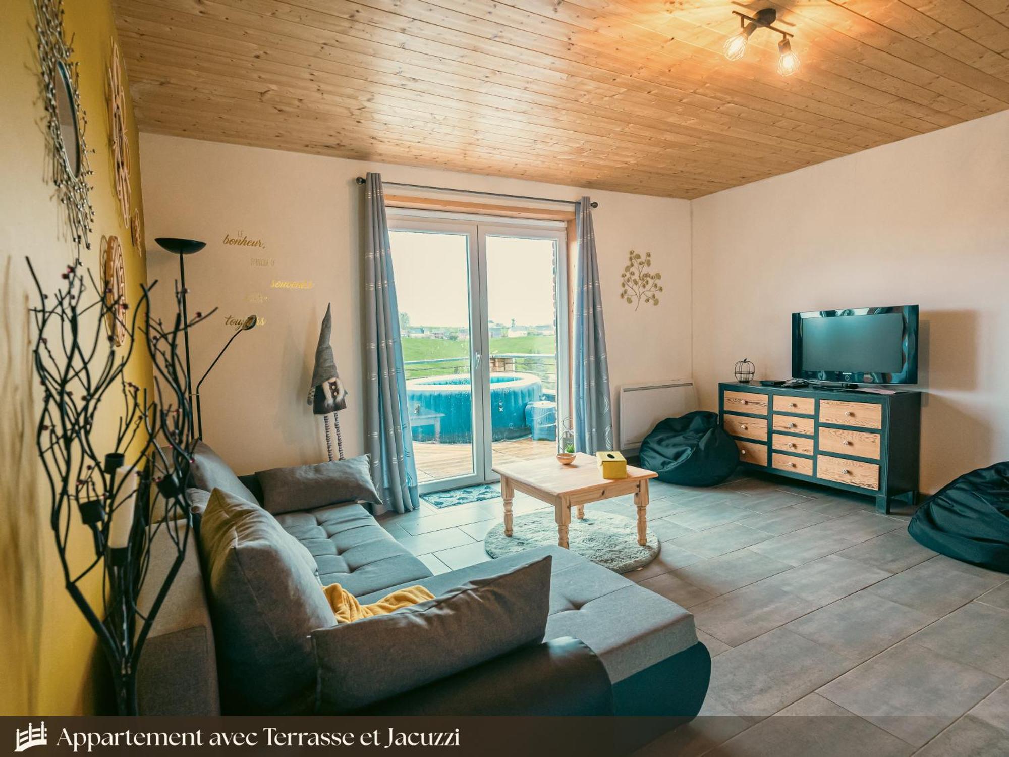Les Appartements Du Pont Alsort Froidchapelle Luaran gambar